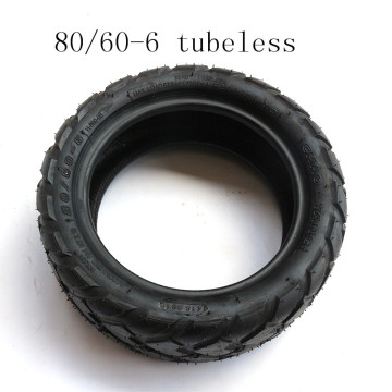 80/60-6 Vacuum Tubeless tire 80/60-6 Tyre For E-Scooter Motor Electric Scooter Go karts ATV Quad