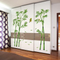 Large size Green Bamboo Plant Bird Pastoral Style Wall Sticker decal For Living Room bedroom Wardrobe Home Decoration Murals