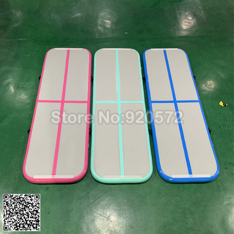 Free Shipping Inflatable Air Board For Sale 1*0.6*0.1m Airtrack For Gym Mini Size Air Track Mat Cheap Price Home Use Air Track