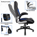 Furgle Ergonomic Desk Chair Swivel Office Chair with Adjustable Support Headrest Gaming Chair Height Adjustment and Rocker