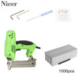 Electric Nailer And Stapler Woodworking Tools Furniture Staple Gun With Staples Nails Carpentry220V 1800W Electric Power Tools