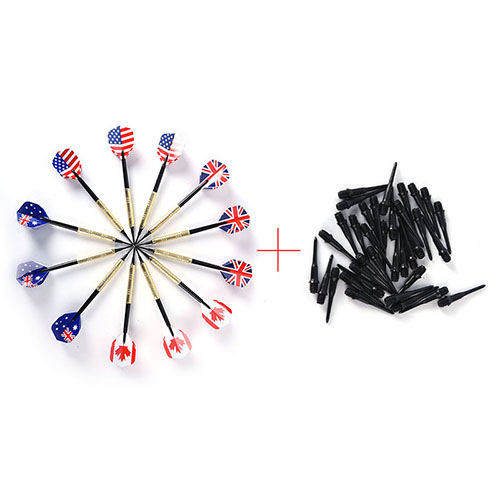 12 Pcs Plastic Soft Tip Darts With 36 Extra Tips Soft Tip Darts New arrival high quality