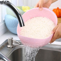 JCD 1pcs Rice Washer Quinoa Strainer Cleaning Veggie Fruit Kitchen Tools with Handle Newest