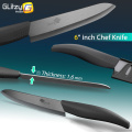 Ceramic Knife 3 4 5 6 inch Zirconia Kitchen Knife + Peeler + Holder Set Black Blade Chef Fruit Utility Cooking Knives Cuter