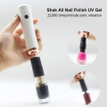 Electric Eyelash Glue Shaker for Nail Polish Tattoo Ink Pigment Liquid Shaking Machine with 8pcs Connector make up brush clearn