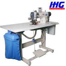 Sewing Machine With Side Cutter and Rear Puller