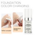 TLM Temperature Change Complexion Brightening Concealer Liquid Foundation Make Up Coverage Long Lasting Face Cream Beauty TSLM1