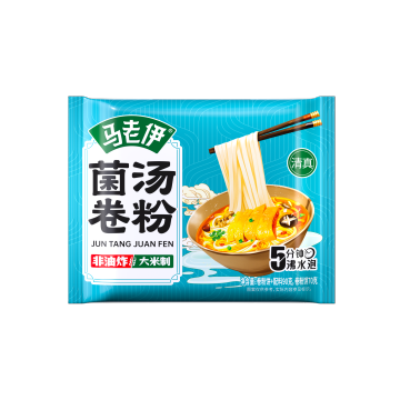 Ma Laoyi Mushroom Soup Rice Noodle Rolls