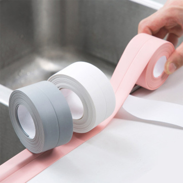 Bathroom Shower Sink Bath Sealing Strip Tape Self Adhesive Waterproof Anti-Mildew Strip Wall Sticker Tool For Bathroom Kitchen