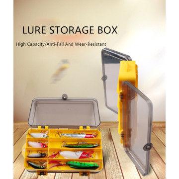 Fall-Resistance Fishing Supplies Box Fish Hook Tool Box Delamination Waterproof Fishing Accessories Boxes Lure Storage Box