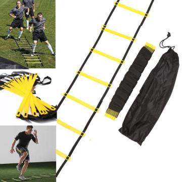 Durable 11 Rung 18 Feet 6m Agility Ladd er for Soccer Speed Training