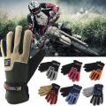 Winter Men Women Warm Fleec Gloves Windproof Waterproof Thermal Touch Screen Mittens Riding Gloves for Skiing Motorcycle