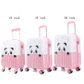 Kid's Cartoon Suitcase Cute travel Luggage rolling luggage with wheels 18''19 inch cabin suitcase bag carry on box children's