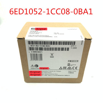 Original LOGO! Logic Module 6ED1052-1CC08-0BA0 replace 6ED1052-1CC01-0BA8 24CE PLC Module 8DI (4AI)/4DO 6ED10521CC010BA8 New