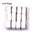 12 Coils/Lot Multicolored Mouth Paper Magic Tricks Colorful Mouth Coils Magic Prop Magician Supplies Illusion Magic Toys