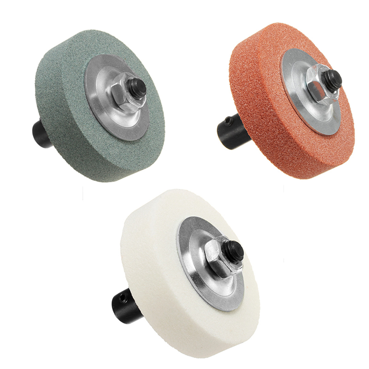 DANIU Grinding Wheel Adapter Set Changed Electric Drill Into Grinding Machine Orange / Green / White 70x20x10mm