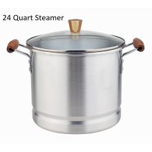 Tamalara steamer pot with steamer insert and lid