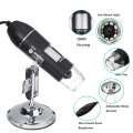 1600X 1000X USB Digital Microscope Camera Endoscope 8LED Magnifier with Metal Stand