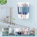 700ML Automatic Sensor Electric Wall Mounted Liquid Soap Dispenser Bathroom Hand Wash Shower Gel Pump