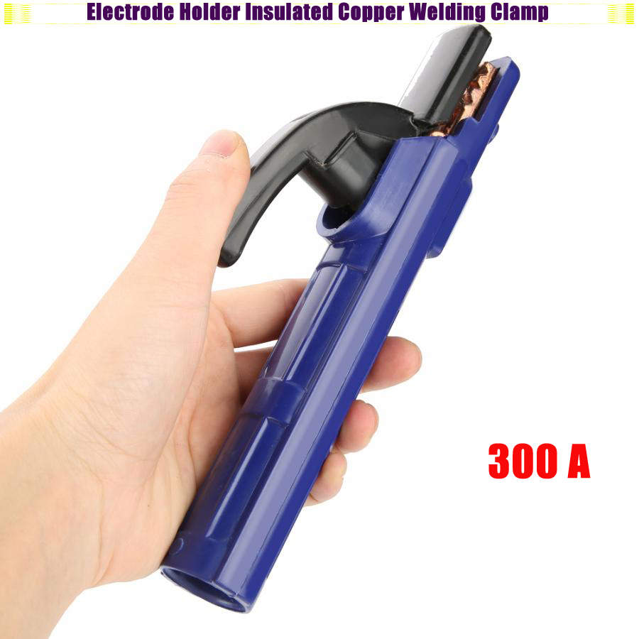 New 300A Welding Electrode Holder Insulated Copper Welding Clamp for Welding Machine