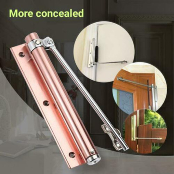 Household Gadget Automatic Door Closer Lazy Artifact Automatic Door Self-Closing Hinge Non-hand Automatic Door Closer Home Decor