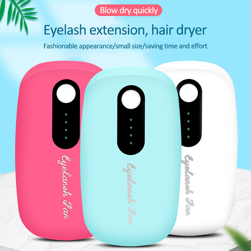 New USB Mini Air Conditioning Fan for Eyelash Extension,Graft Eyelash Extension Dedicated Dryer Blower Glue Blower