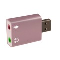 Mini USB Sound Card External Adapter 3D Stereo Jack 3.5mm Earphone Micphone For PC B #265470