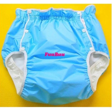 Free Shipping FUUBUU2226-BLUE-L Waterproof pants/Adult Diaper/incontinence pants /Pocket diapers