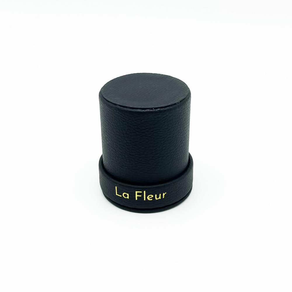Leatherette Paper Round Box