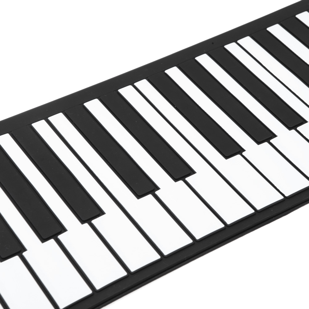 High Quality Flexible Roll Up Piano 61 Keys Soft Keyboard Piano Electronic Digital Piano Portable Silicon Electronic Organ