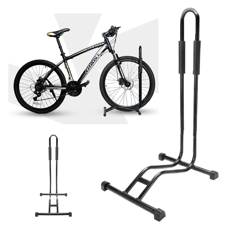 Mountain Bike Rack Adjustable MTB Washing Accessories Parking Holder L-type Bicycle Cycling Display Floor Rack Bike Repair Stand