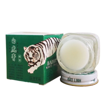 Original White Tiger Balm Ointment For Headache Toothache Stomachache Pain Relieving Balm Dizziness Essential Balm oil