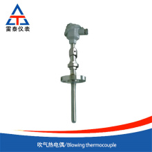 Durable air blown thermocouple