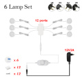 6 lamp Set-Dimming