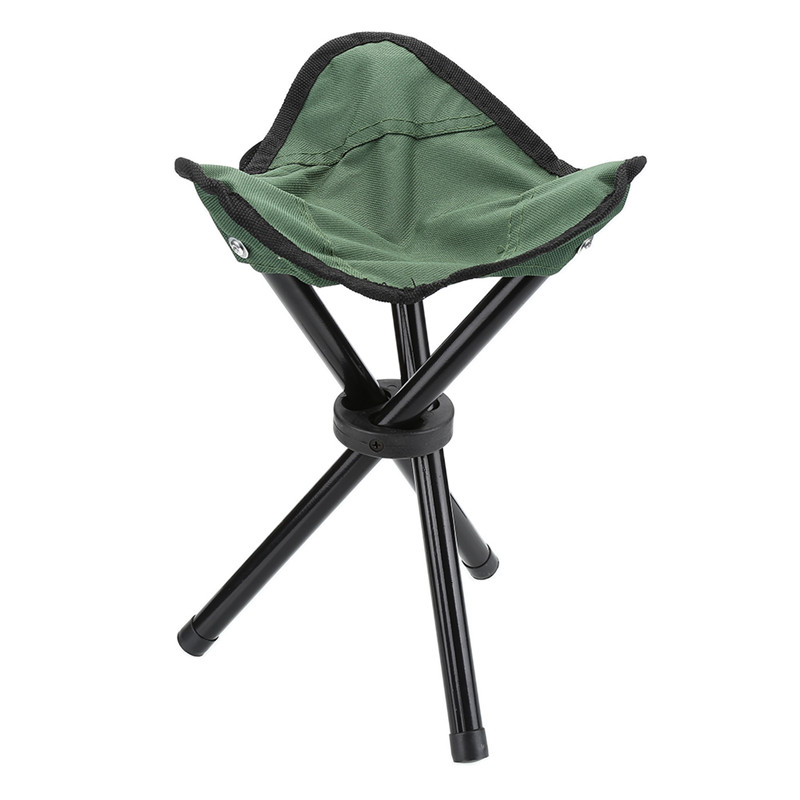 1PCS Foldable Fishing Chair Outdoor Beach Camping Chair Ultralight Folding Outdoor Portable Extended Hiking Seat Aluminum Alloy