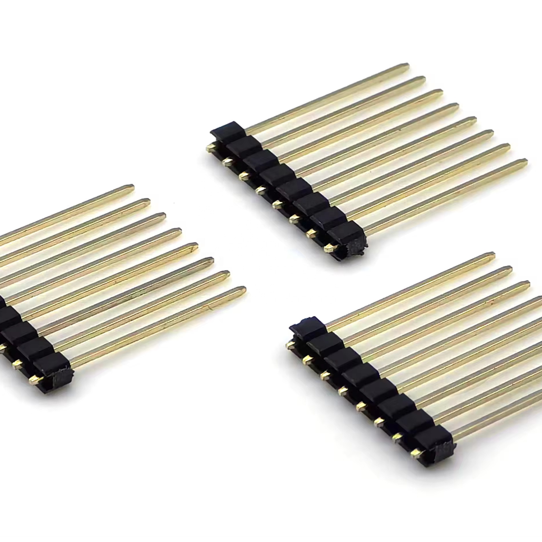 2.54mm Pitch Pin Header Connector Single Row Straight H2.0mm 1*8P