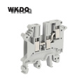 10pcs UK-5-TWIN UK 5 One In Two Out Multi-Conductor Screw Terminal Block For Din Rail Connector UK5