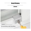 Adjustable Aluminum Sliding Door Locks Adjustable Window Locks Set Stop Door Frame Security Locks