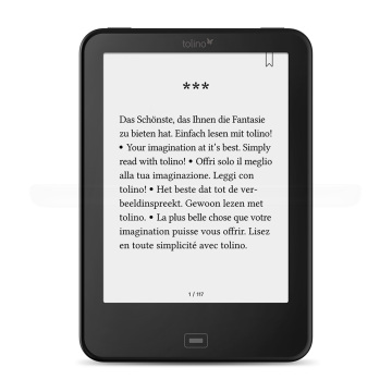 Daily waterproof Tolino Vision 2 e reader e-ink 6 inch 1024x758 touchscreen ebook Reader WiFi Tap2 cover for page turning!