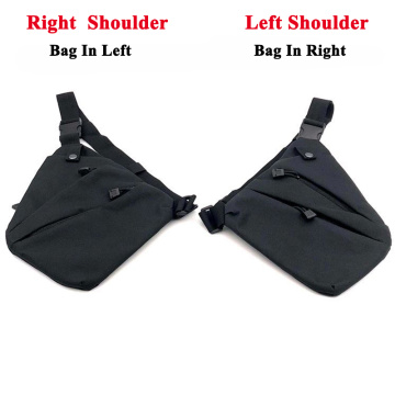 Anti-theft Chest Bag Multifunctional Concealed Carry Tactical Storage Gun Bag Holster Men's Left Right Hand Nylon Shoulder Bag