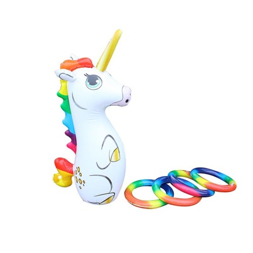 Inflatable Unicorn Pool Ring Toss Game Inflatable Toys for Sale, Offer Inflatable Unicorn Pool Ring Toss Game Inflatable Toys