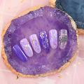 1pcs Practice Board Natural Resin Varnish Color Palette For Nail Color Mixing Display Palette Nail Art Practice Tools