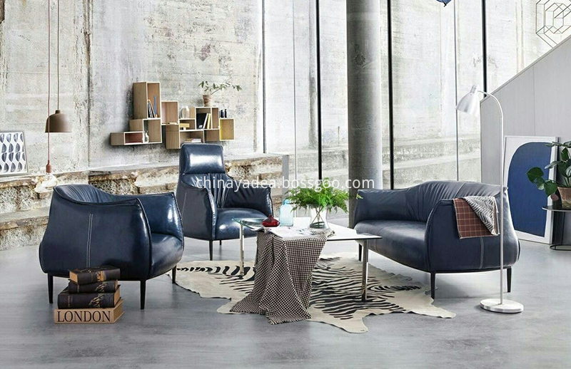 Archibald Armchair And Sofa In Modern Style Space