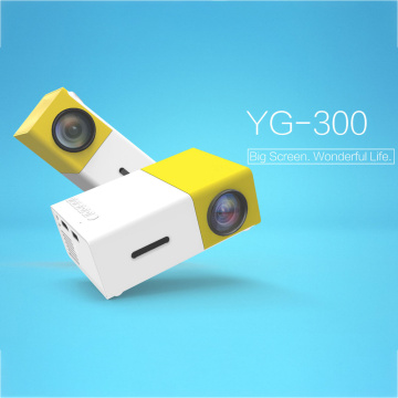 YG300 Mini LCD LED Projector YG-300 Mini Projector 400-600LM 1080P Video 320 x 240 Pixel Best Home Proyector