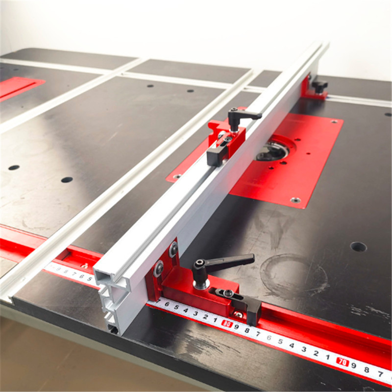 Aluminium Alloy 45-tracks Slot Woodworking Universal chute Rails pushers table saws electric circular saws flip-chips