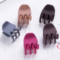 5 Pcs Simple Style Hair Crab Claw Women Fashion Temperament Scrub Pins and Clips DIY Styling Tools Hair Accessories