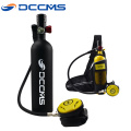 1L Scuba Diving Cylinder Mini Oxygen Tank X4000 Pro Dive Respirator Air Pump for Snorkeling Breath Diving Equipment