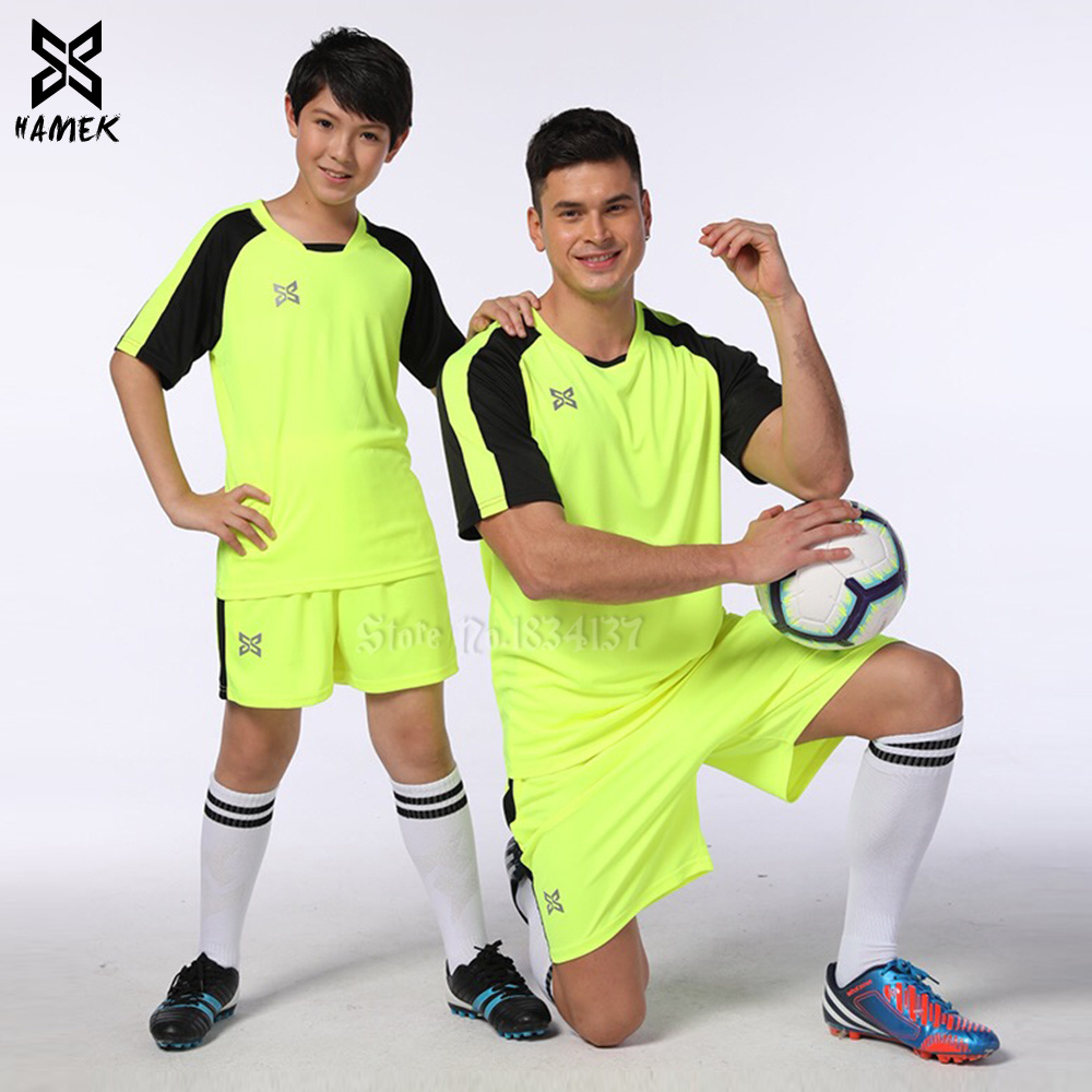 Soccer Uniform Boys Girls Men Custom Football Jerseys Soccer Jersey Football Kit Set Suit Sports Wear Tracksuit 2019/2020 New