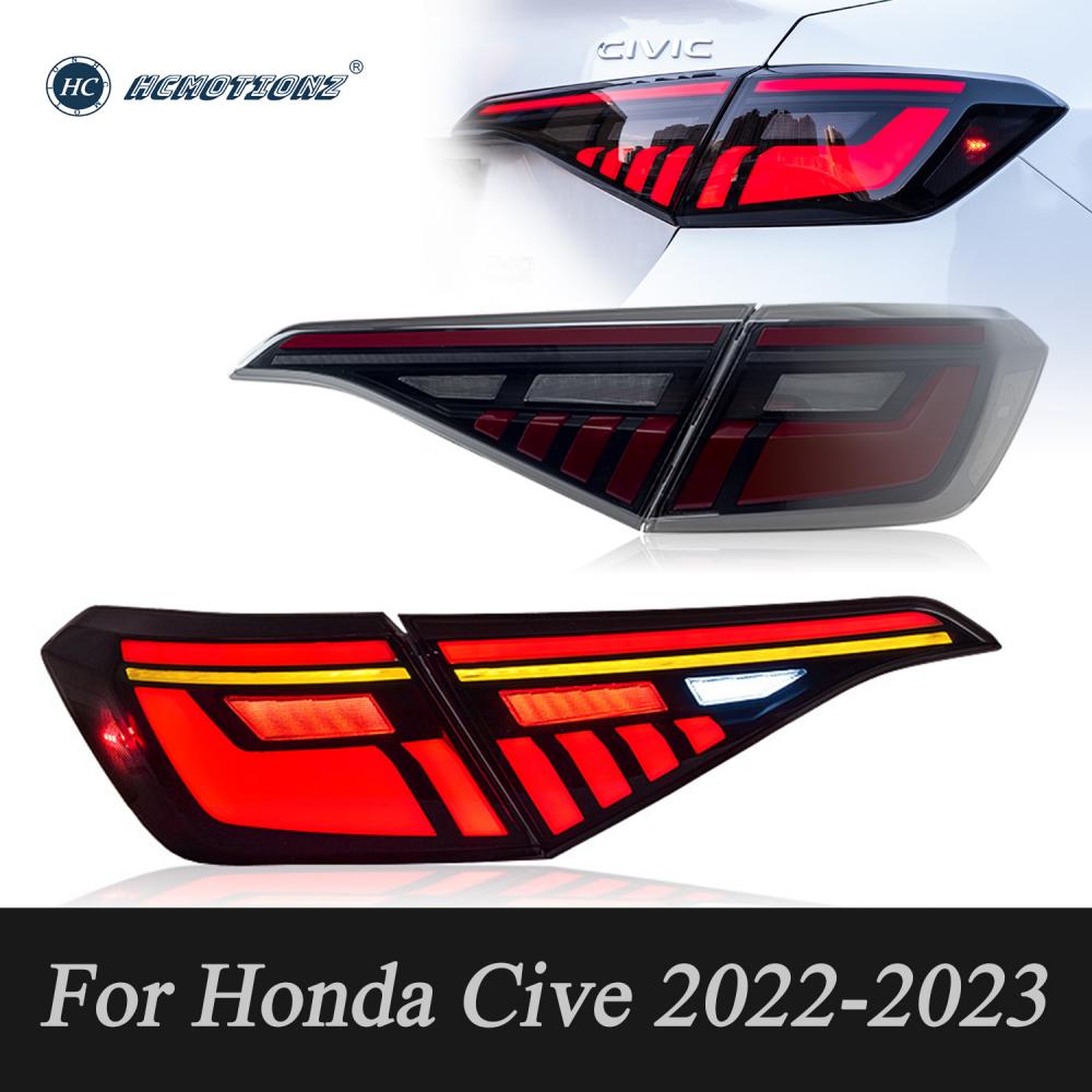 HCMOTIONZ Tail Lights for Honda Civc 11th Gen 2022-2023
