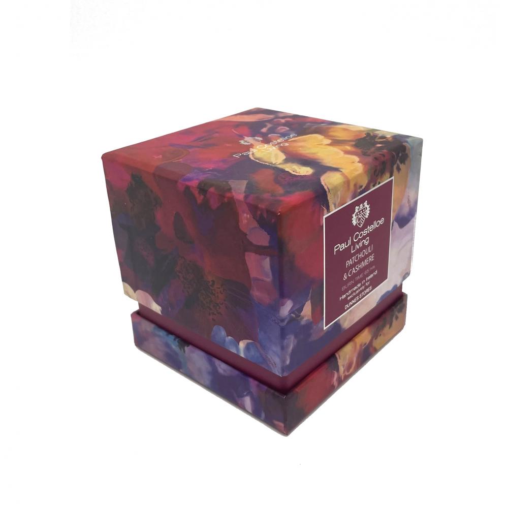 Floral Printing Candle Box